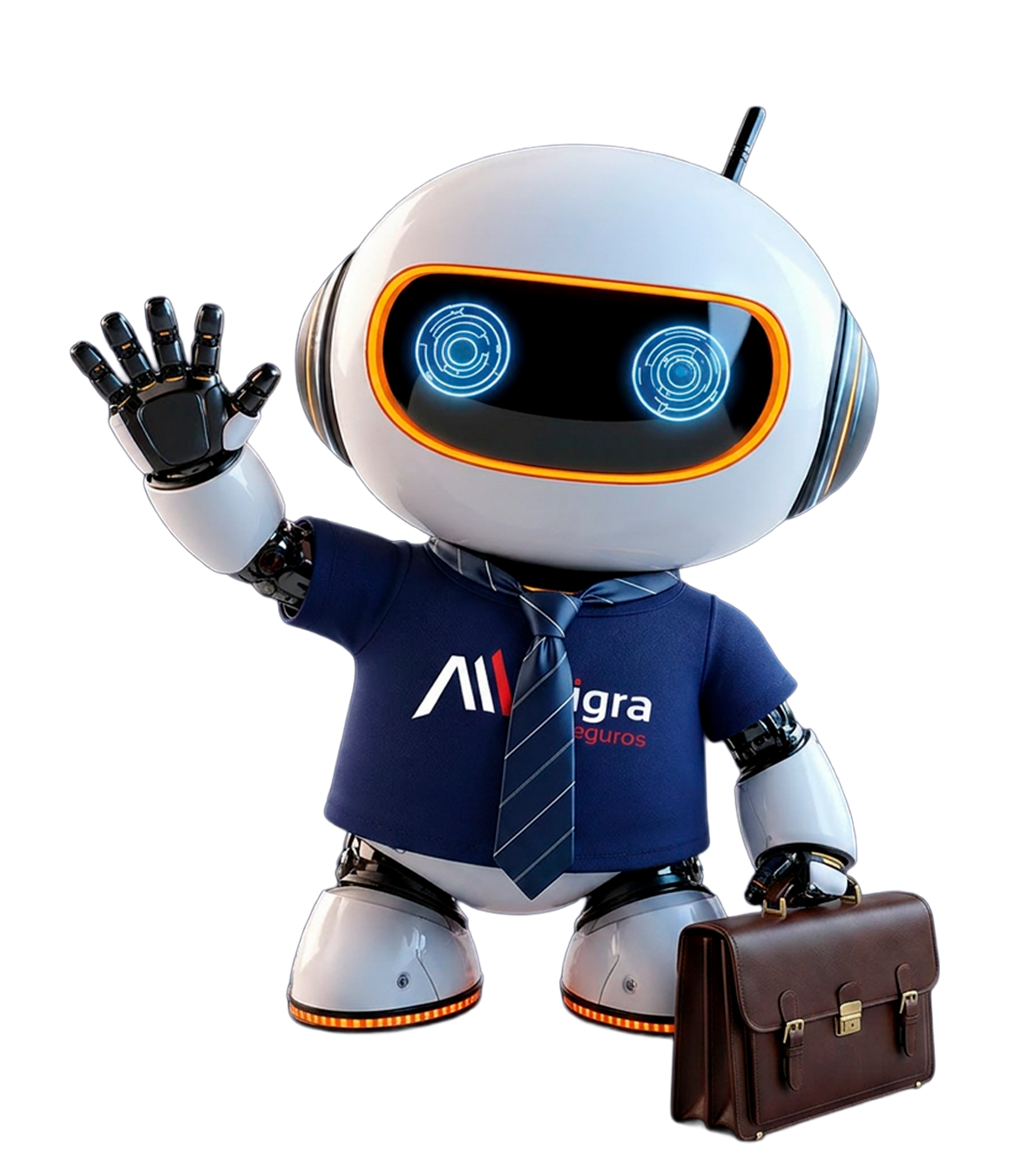 Robô Migra especialista em Seguro Empresarial